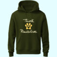 ThinkPawsitiveOliveGreen