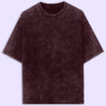 acid_oversized_Plain_Maroon