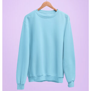 Baby Blue Plain Sweatshirt