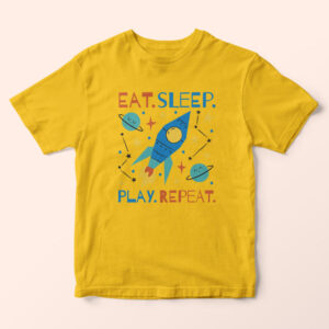 Eat Sleep Play Repeat Kids T-Shirt