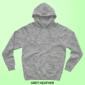 Solid: Grey Heather Hoodie