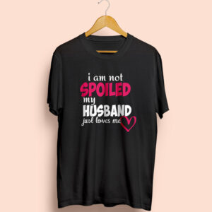 My Husband Loves Me Half Sleeve T-Shirt