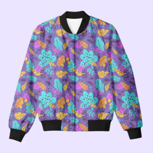 Leaves Bomber Jacket