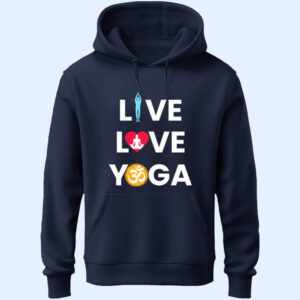 Live Love Yoga Unisex Hoodie