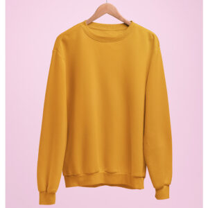Mustard Yellow Plain Sweatshirt
