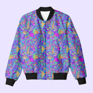 Psychedelic Bomber Jacket