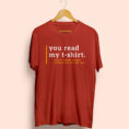 readmyt-shirtred