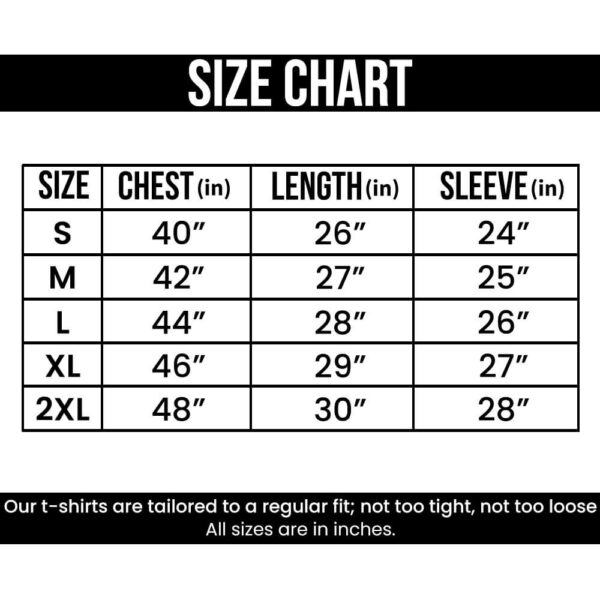 sizechart10002hoodies