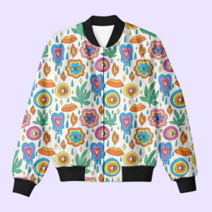 Trippy Bomber Jacket
