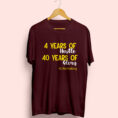 40yearsofglorymaroon