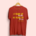 40yearsofgloryred