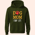 DogMomOliveGreen