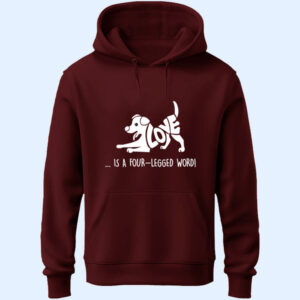 Love & Dog Unisex Hoodie