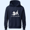 FourLeggedWordNavyBlue