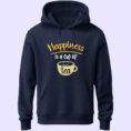 HappinessIsaCupofTeaNavyblue