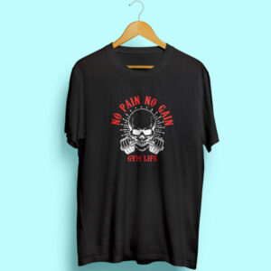 No Pain. No Gain Half Sleeve T-Shirt