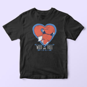 Wild And Free Kids T-Shirt